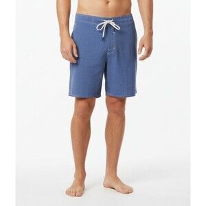 johnnie-O Shorts Swim Trunks The Half Elastic 7" Blue Size XL